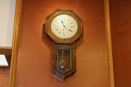 old school clock